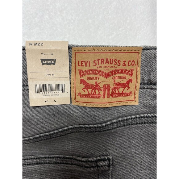 Levi's Ribcage Straight Ankle Women's Plus Sz 22W Super High-Rise Slim Fit Jeans - Picture 9 of 12